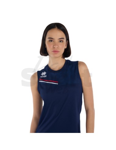 ERREA CANOTTA ELOY BLU ROSSO BIANCO