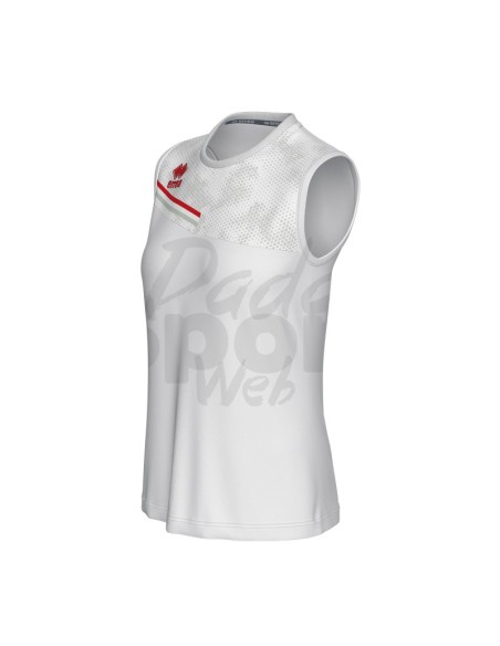 ERREA CANOTTA ELOY BIANCO ROSSO GRIGIO