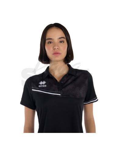 ERREA POLO EDEN NERO ANTRACITE BIANCO