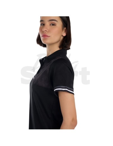 ERREA POLO EDEN NERO ANTRACITE BIANCO