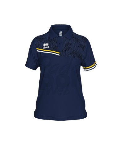 ERREA POLO EDEN BLU GIALLO BIANCO