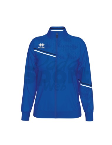ERREA GIACCA TUTA ESTELLA AZZURRO BLU BIANCO