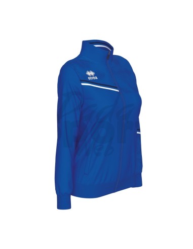 ERREA GIACCA TUTA ESTELLA AZZURRO BLU BIANCO