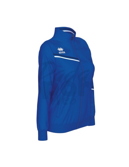 ERREA GIACCA TUTA ESTELLA AZZURRO BLU BIANCO