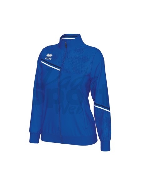 ERREA GIACCA TUTA ESTELLA AZZURRO BLU BIANCO