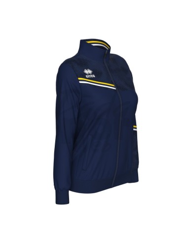 ERREA GIACCA TUTA ESTELLA BLU GIALLO BIANCO