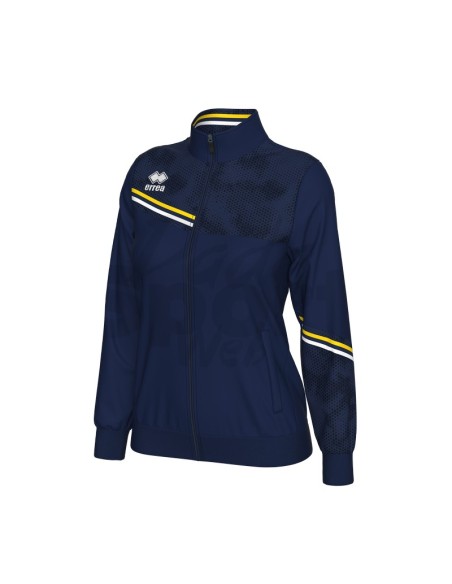 ERREA GIACCA TUTA ESTELLA BLU GIALLO BIANCO