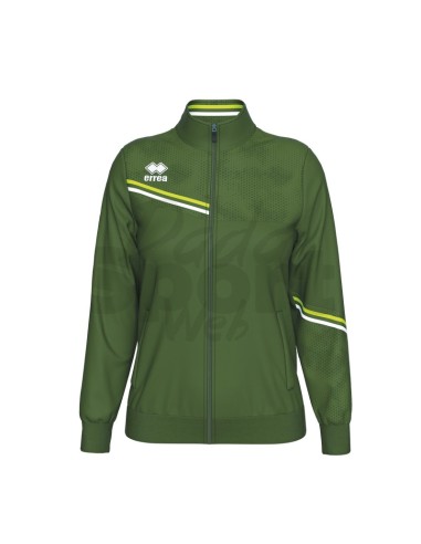 ERREA GIACCA TUTA ESTELLA VERDE MILITARE VERDE FLUO BIANCO