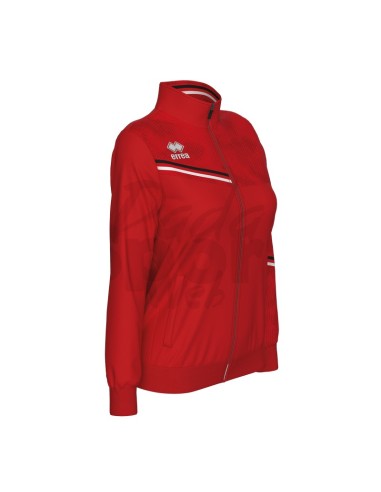 ERREA GIACCA TUTA ESTELLA ROSSO NERO BIANCO