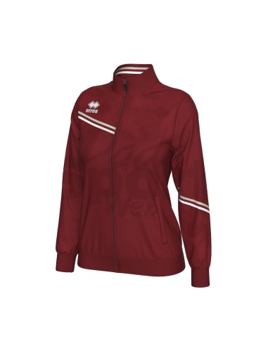 ERREA GIACCA TUTA ESTELLA GRANATA GRIGIO BIANCO