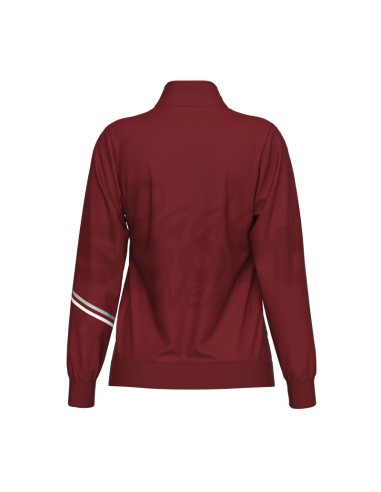 ERREA GIACCA TUTA ESTELLA GRANATA GRIGIO BIANCO