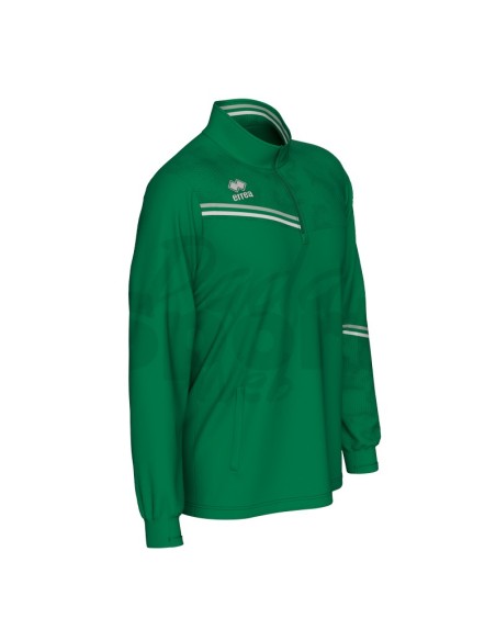 ERREA FELPA ALLENAMENTO ELIAS VERDE GRIGIO BIANCO