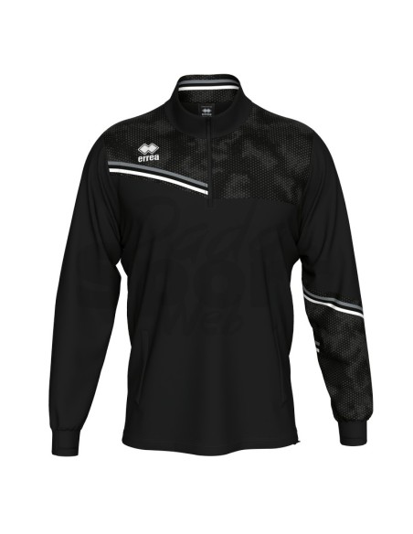 ERREA FELPA ALLENAMENTO ELIAS NERO ANTRACITE BIANCO