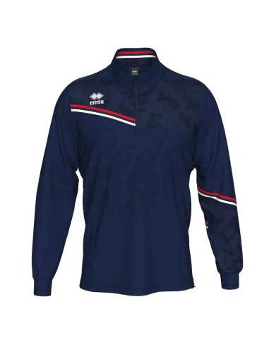 ERREA FELPA ALLENAMENTO ELIAS BLU ROSSO BIANCO
