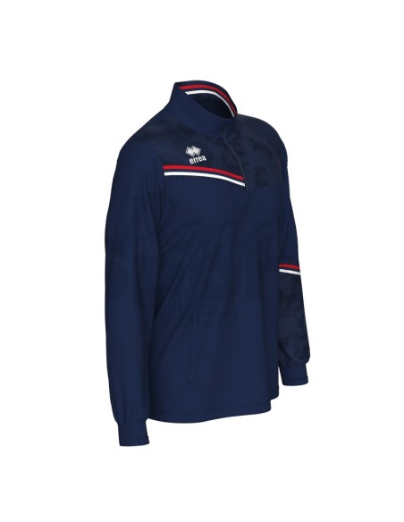 ERREA FELPA ALLENAMENTO ELIAS BLU ROSSO BIANCO
