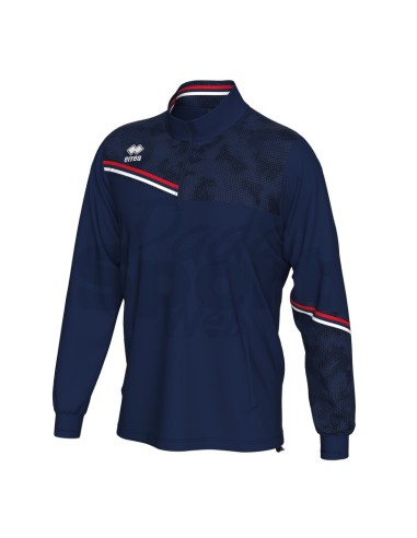 ERREA FELPA ALLENAMENTO ELIAS BLU ROSSO BIANCO