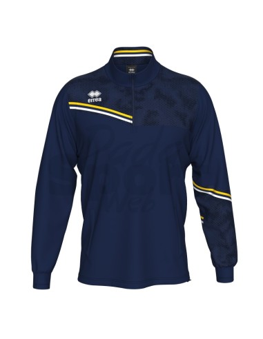 ERREA FELPA ALLENAMENTO ELIAS BLU GIALLO BIANCO