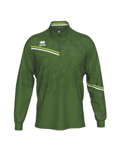 ERREA FELPA ALLENAMENTO ELIAS VERDE MILITARE VERDE FLUO...