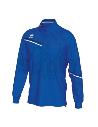 ERREA FELPA ALLENAMENTO ELIAS AZZURRO BLU BIANCO