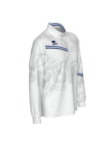 ERREA FELPA ALLENAMENTO ELIAS BIANCO AZZURRO BLU