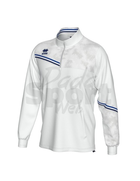 ERREA FELPA ALLENAMENTO ELIAS BIANCO AZZURRO BLU