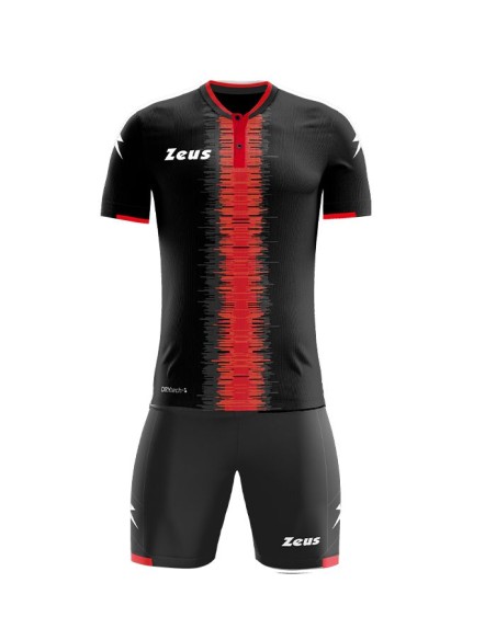 ZEUS COMPLETO CALCIO PERSEO NERO ROSSO