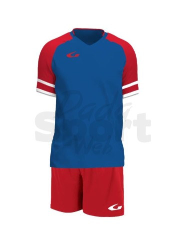 GEMS KIT CALCIO DRESDA AZZURRO ROSSO