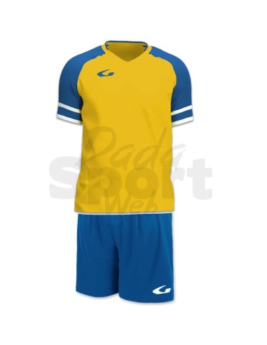 GEMS KIT CALCIO DRESDA GIALLO AZZURRO
