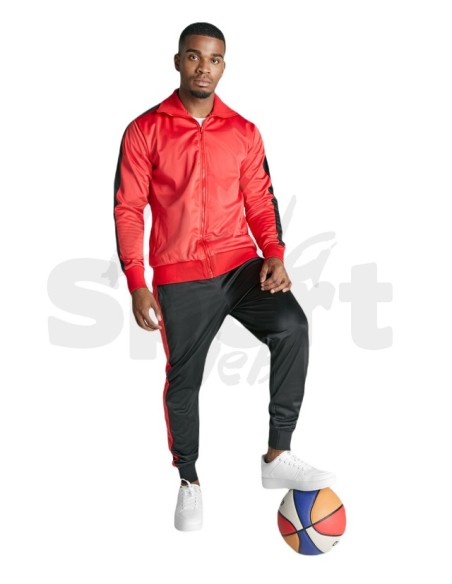Tuta Creta  Completo Sportivo Garzato Unisex in Poliestere con Zip