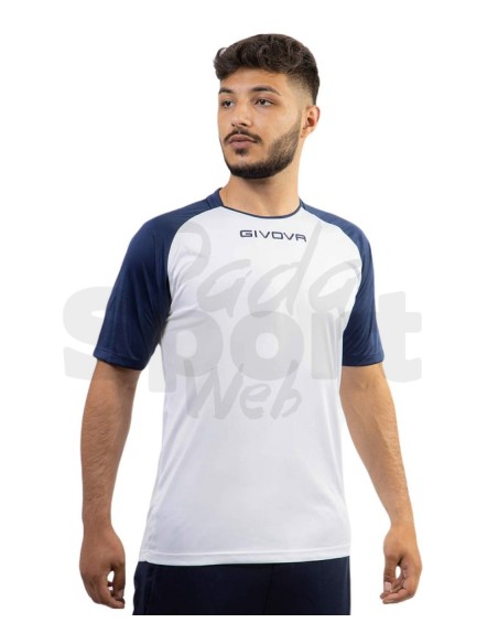 GIVOVA SHIRT CAPO BIANCO BLU