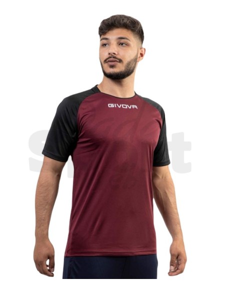 GIVOVA SHIRT CAPO GRANATA NERO