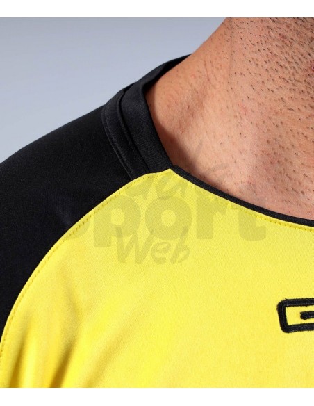 GIVOVA SHIRT CAPO GIALLO NERO
