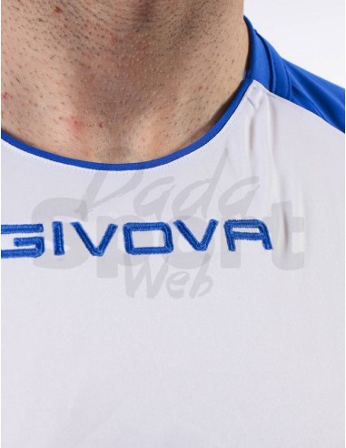 GIVOVA SHIRT CAPO BIANCO AZZURRO
