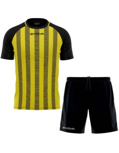 GIVOVA KIT CALCIO TRATTO GIALLO NERO