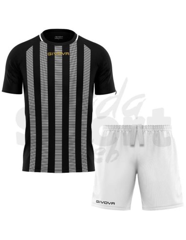GIVOVA KIT CALCIO TRATTO BIANCO NERO