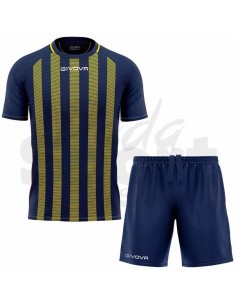 GIVOVA KIT CALCIO TRATTO GIALLO BLU