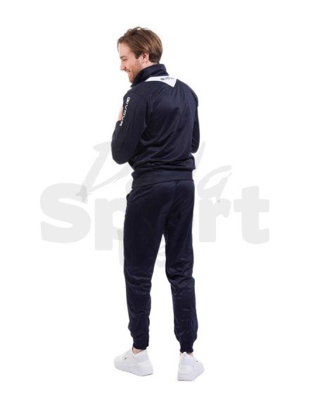 Givova Tuta Sportiva Visa Blu Bianco  Completo Relax e Allenamento Unisex