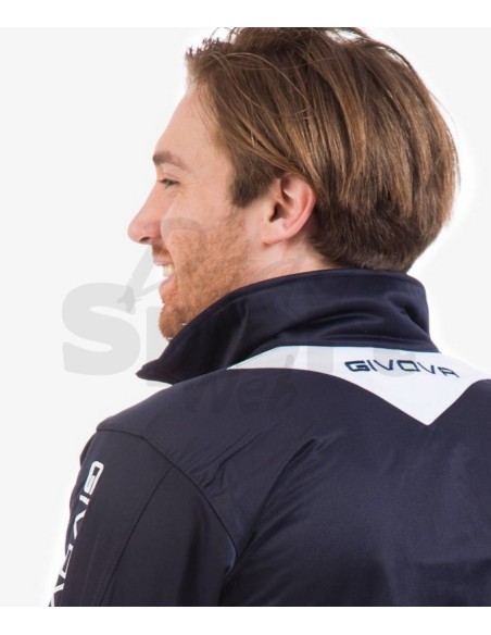 GIVOVA TUTA SPORTIVA VISA BLU BIANCO