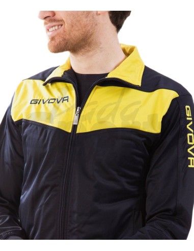 GIVOVA TUTA SPORTIVA VISA BLU GIALLO