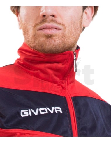 Givova Tuta Sportiva Visa Rosso Blu  Completo...
