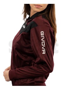 Givova Tuta Sportiva Visa Granata Nero Completo Relax e... 2