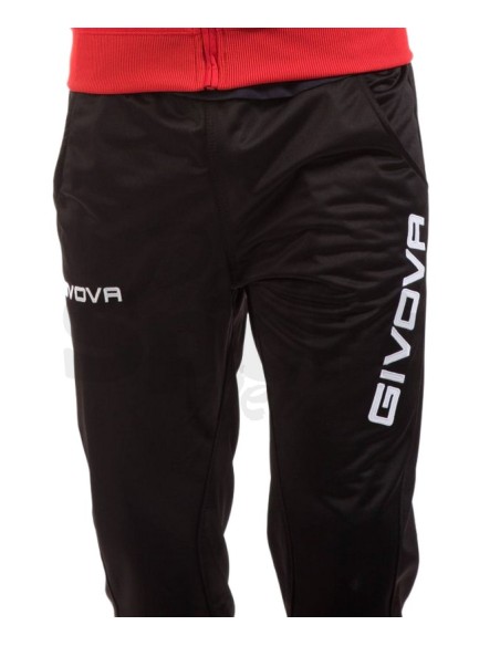 GIVOVA TUTA SPORTIVA VISA ROSSO NERO