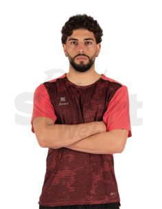 ZEUS T-SHIRT KNIT CORALLO NERO 2