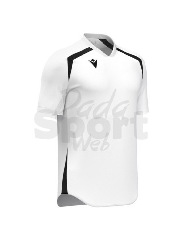 MACRON MAGLIA CALCIO WYRM BIANCO NERO