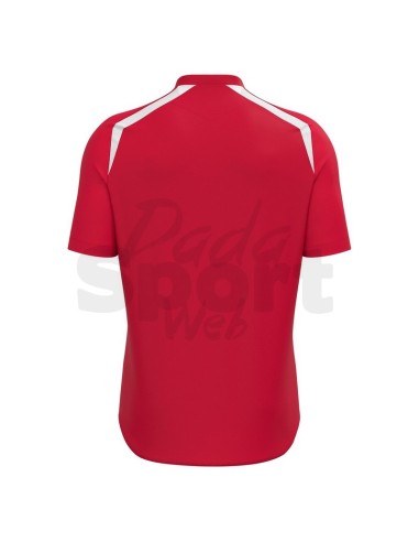 MACRON MAGLIA CALCIO WYRM ROSSO BIANCO