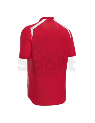 MACRON MAGLIA CALCIO WYRM ROSSO BIANCO