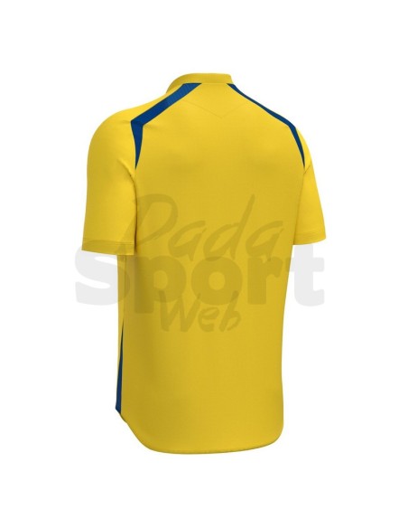 MACRON MAGLIA CALCIO WYRM GIALLO AZZURRO