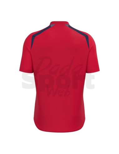 MACRON MAGLIA CALCIO WYRM ROSSO BLU