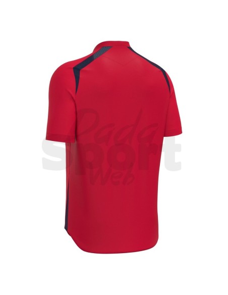 MACRON MAGLIA CALCIO WYRM ROSSO BLU