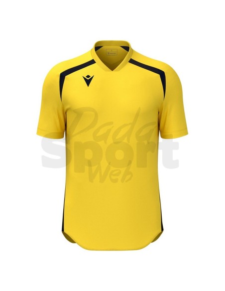 MACRON MAGLIA CALCIO WYRM GIALLO NERO
